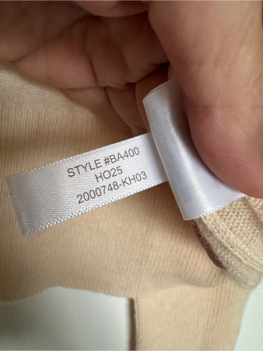 NWT! J. CREW 100% cashmere classic-fit crewneck sweater hthr natural small BA400